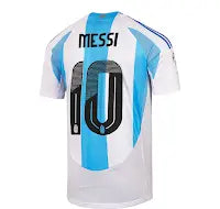 Argentina National Team Blue & White Home Kit - Messi Edition Soccer Jersey | Iconic Tribute for Fans & Players | Premium Quality