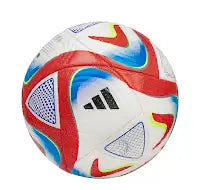 Adidas Firestrike Pro Red & White Soccer Ball - Premium Performance Ball for Precision & Power