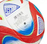 Adidas Firestrike Pro Red & White Soccer Ball - Premium Performance Ball for Precision & Power