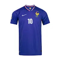 France National Team Traditional Blue & White Soccer Kit - Premium Quality Jersey for True Fans & Players