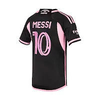 Men's adidas Inter Miami CF Home Soccer Jersey - Iconic Black & Pink Design for Fans & Athletes