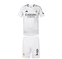 Real Madrid White Home Kit - Mbappé Edition Soccer Jersey | Iconic Design for Fans & Players | Premium Quality