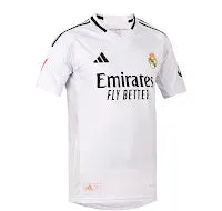 Real Madrid White Home Kit - Mbappé Edition Soccer Jersey | Iconic Design for Fans & Players | Premium Quality