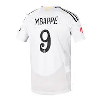 Real Madrid White Home Kit - Mbappé Edition Soccer Jersey | Iconic Design for Fans & Players | Premium Quality